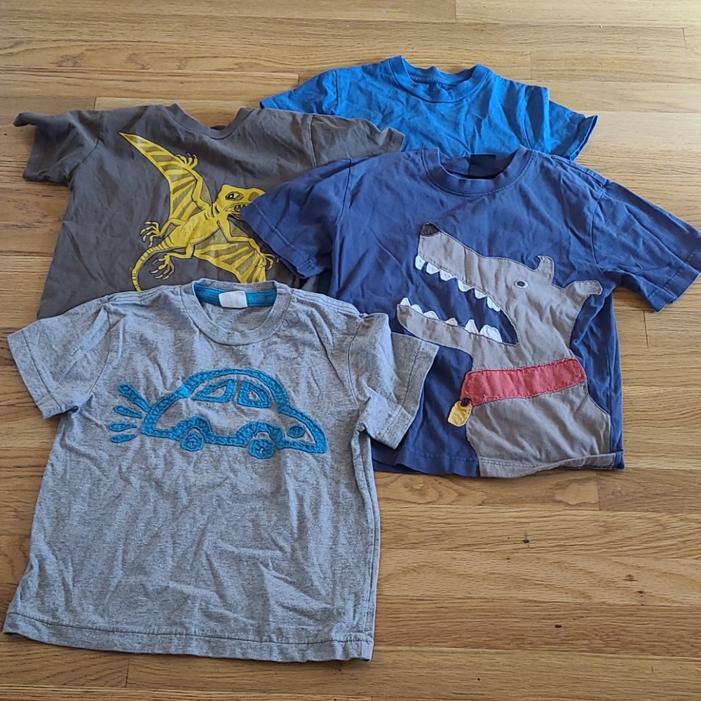 4 mini Boden 7-8y t-shirts
